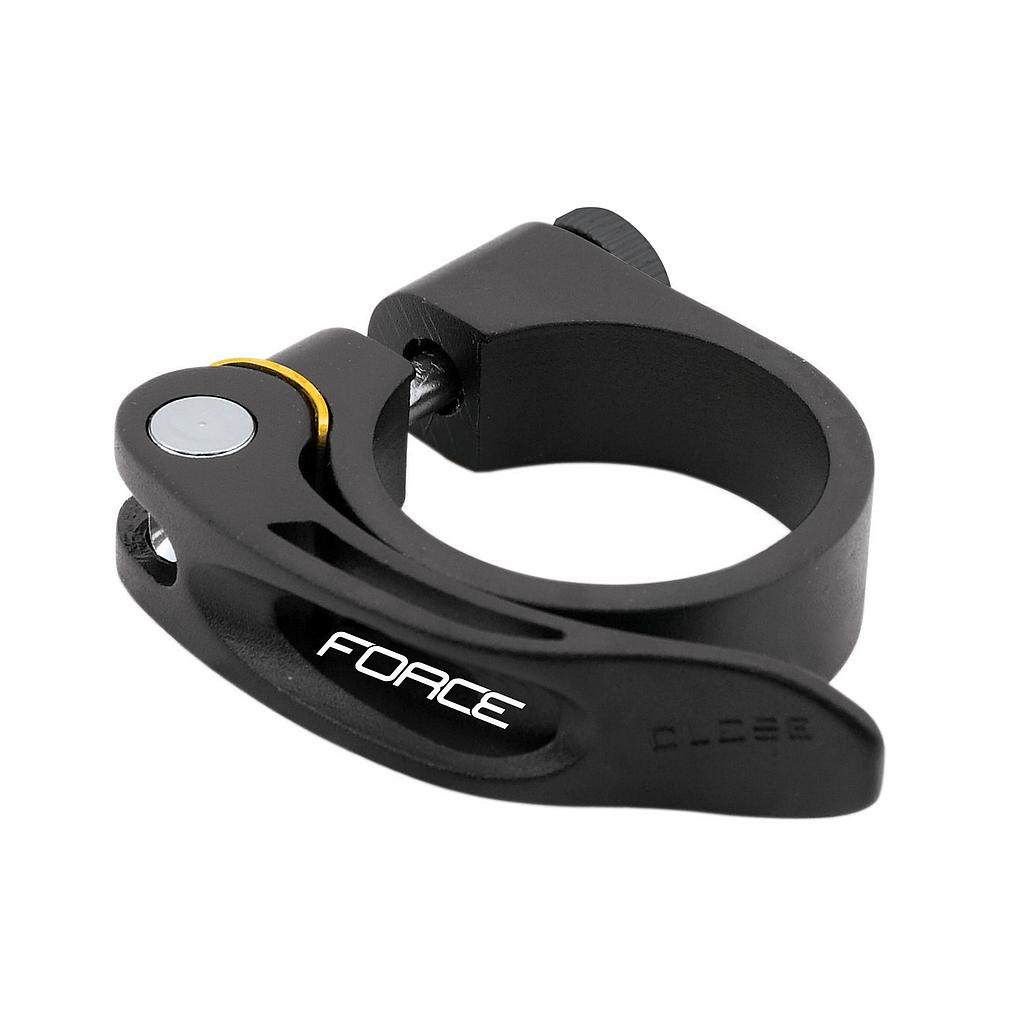 FORCE QUICK RELEASE SEAT CLAMP BLACK 31.8MM