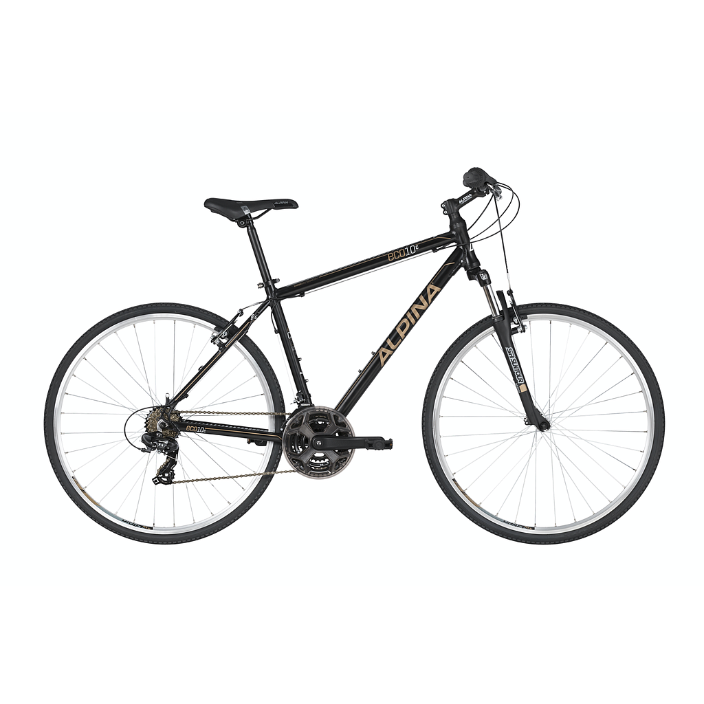 **ALPINA ECO C10 HYBRID BIKE L BLACK