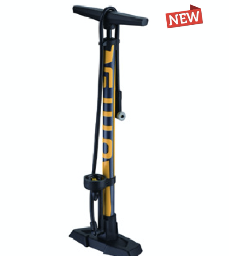 **GIYO TRACK PUMP STEEL WITH GAUGE