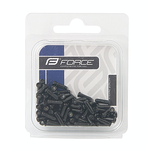 FORCE CABLE ENDS BLACK (QTY 100)
