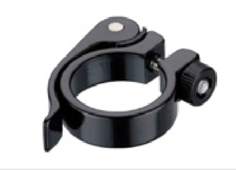 QUICK RELEASE SEAT CLAMP BLACK 31.8MM