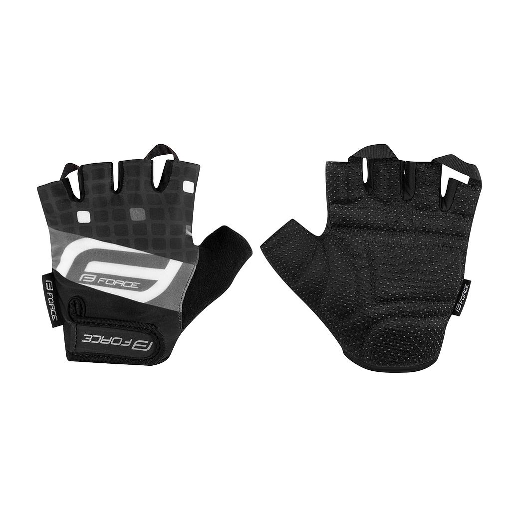 FORCE SQUARE MITTS BLACK  LARGE