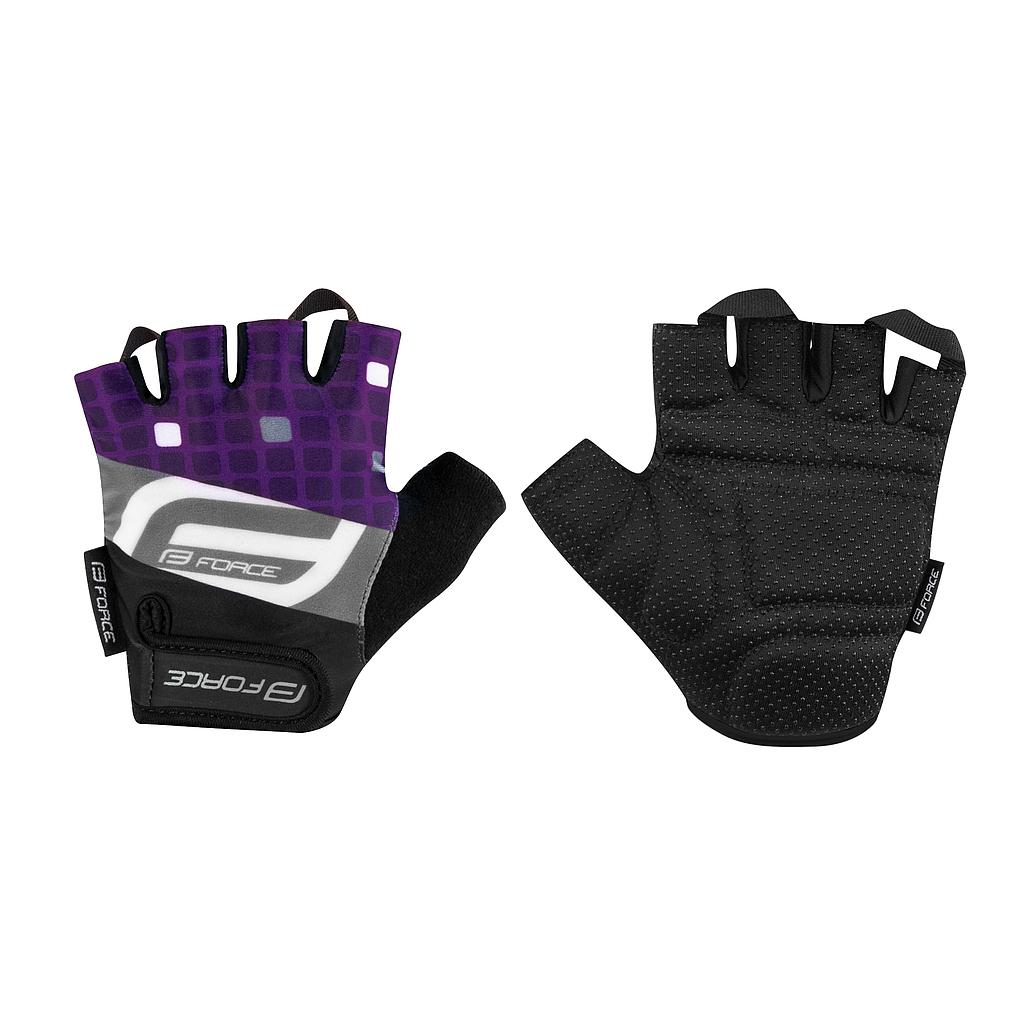 FORCE SQUARE MITTS PURPLE X/LARGE