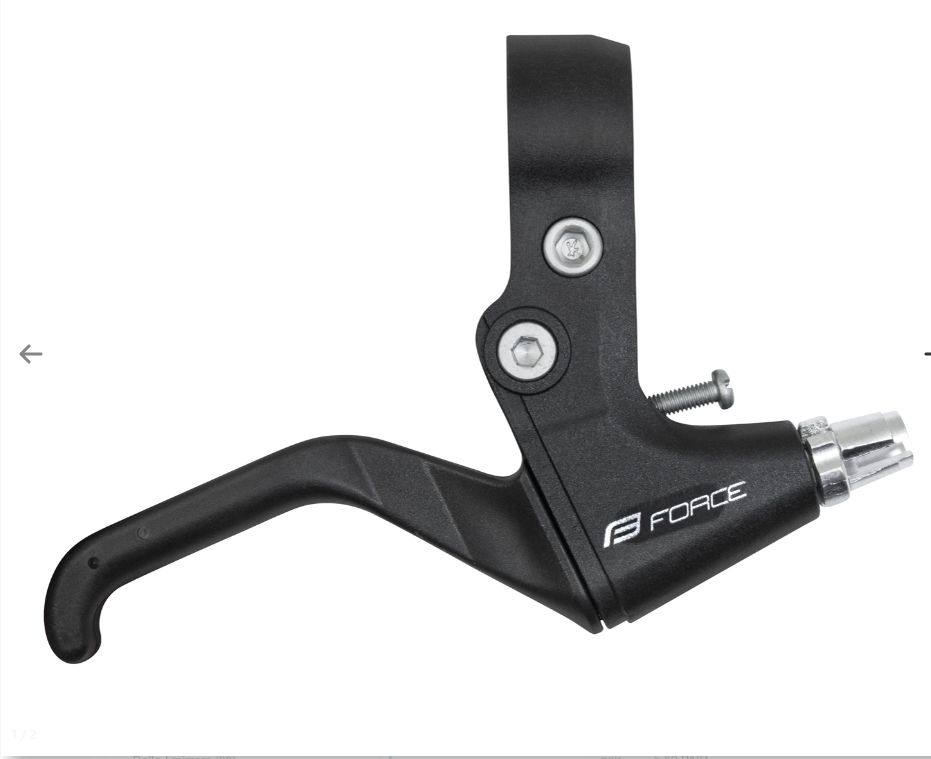 FORCE JUNIOR PLASTIC BRAKE LEVER  BLACK