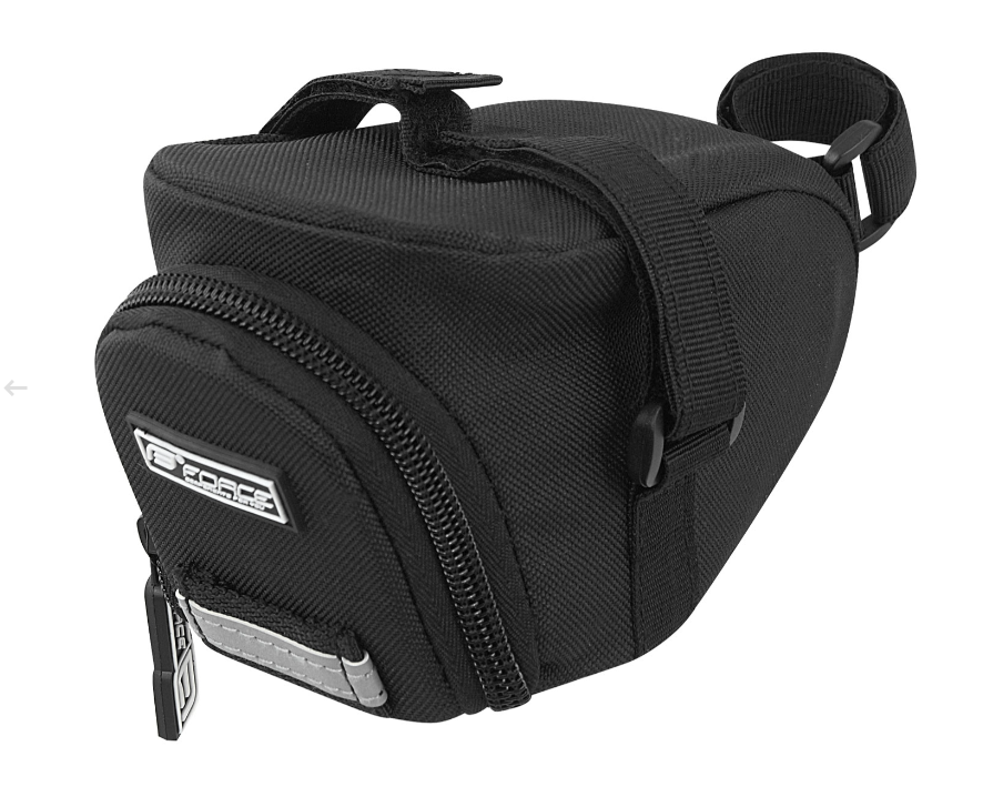 FORCE ZIP SADDLE BAG BLACK M