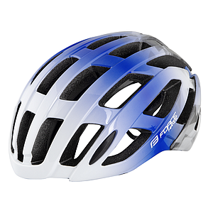FORCE HAWK HELMET S-M, WHITE - BLUE