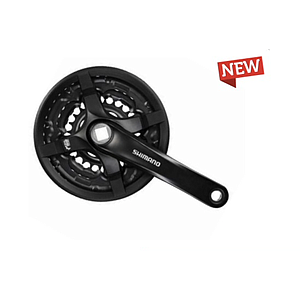 SHIMANO FC-TY501   CHAINSET BLACK 42/34/24T