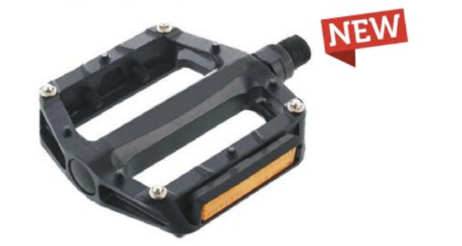 **ZERAY FLAT POLICARBONATE PEDALS BLACK