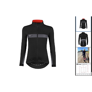FORCE BRIGHT LADY WINTER JACKET M ,BLACK