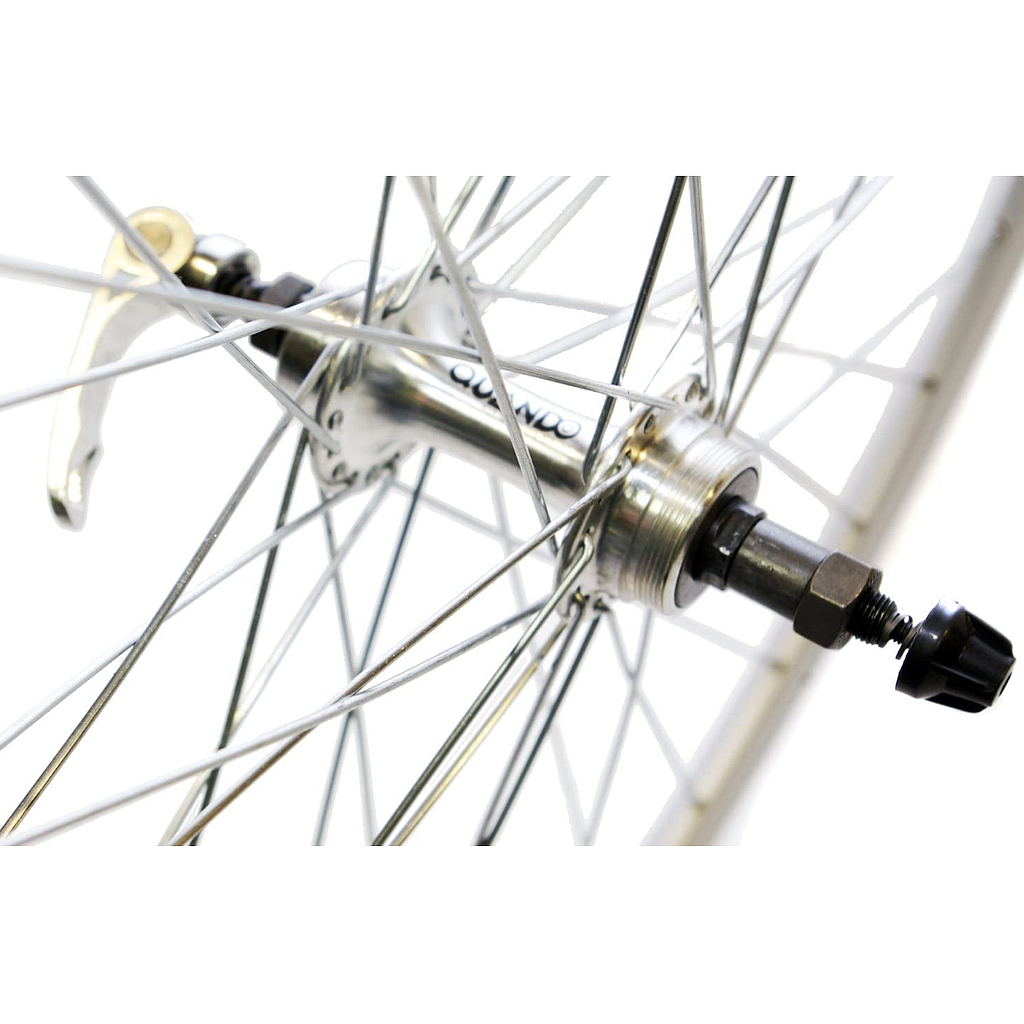 HYBRID 700c REAR WHEEL D/SKIN SCREW ON QR