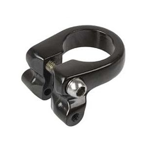 SEAT CLAMP WITH CARRIER FITTING 31.8MM BLACK