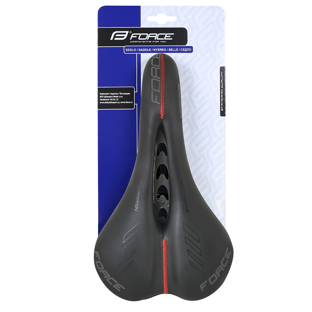 FORCE PRESS SADDLE , BLACK