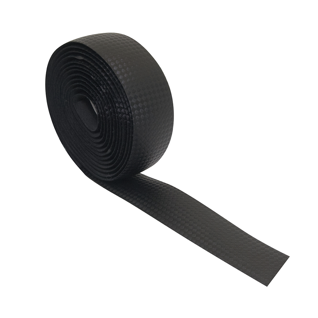 FORCE HANDLEBAR TAPE &amp; PLUGS CARBON BLACK