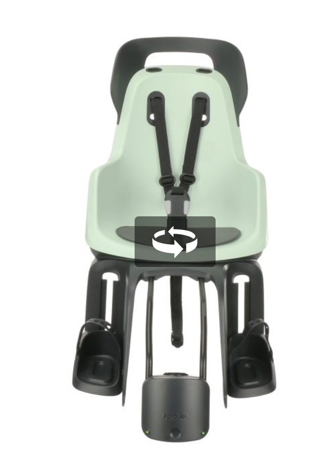 Bobike GO MAXI FRAME FITTING CHILDSEAT  MARSHMALLOW MINT