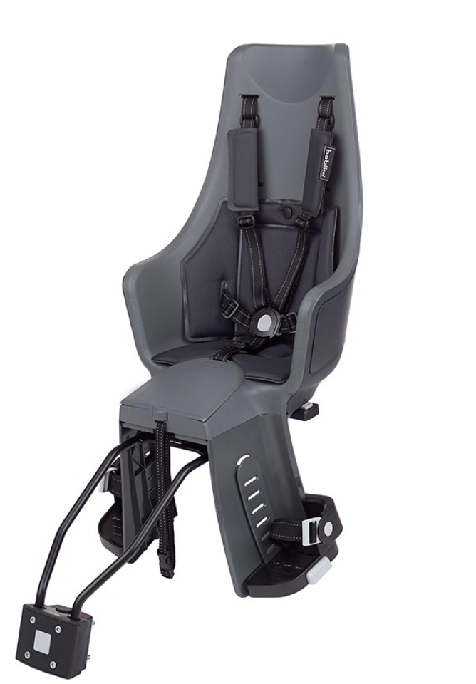 Bobike EXCLUSIVE MAXI PLUS LED FRAME MOUNT URBAN GREY