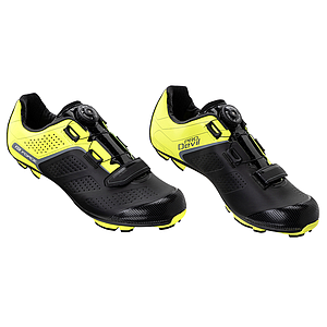 **FORCE MTB CARBON DEVIL PRO SHOES FLUO/BLACK S 44