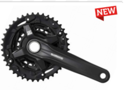 **SHIMANO ALTUS  CHAINSET BLACK 22/30/40 170mm