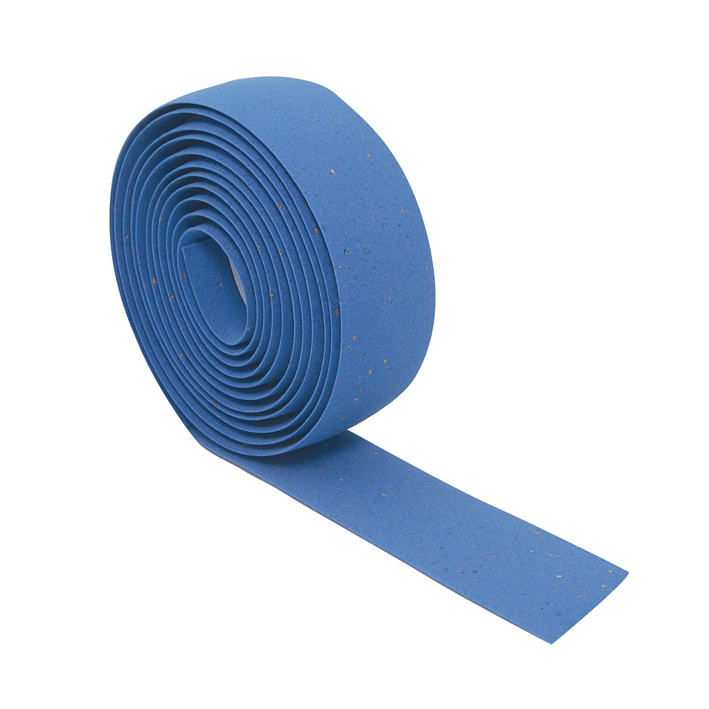 **FORCE CORK HANDLEBAR TAPE &amp; PLUGS BLUE