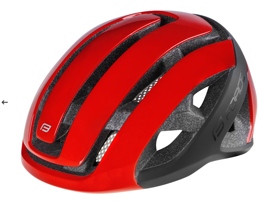 **FORCE NEO HELMET S-M RED-BLACK