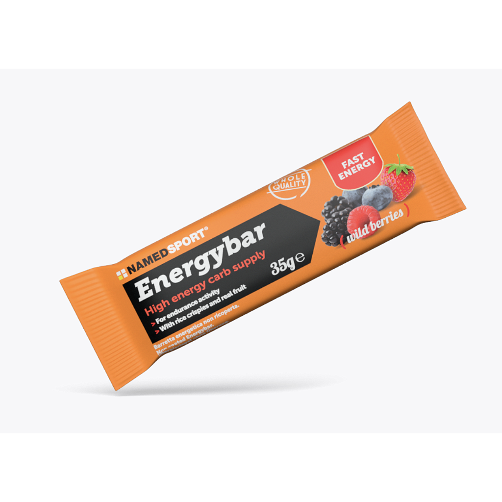 **NAMEDSPORT WILD BERRIES ENERGY BAR 35G (BOX OF 12)