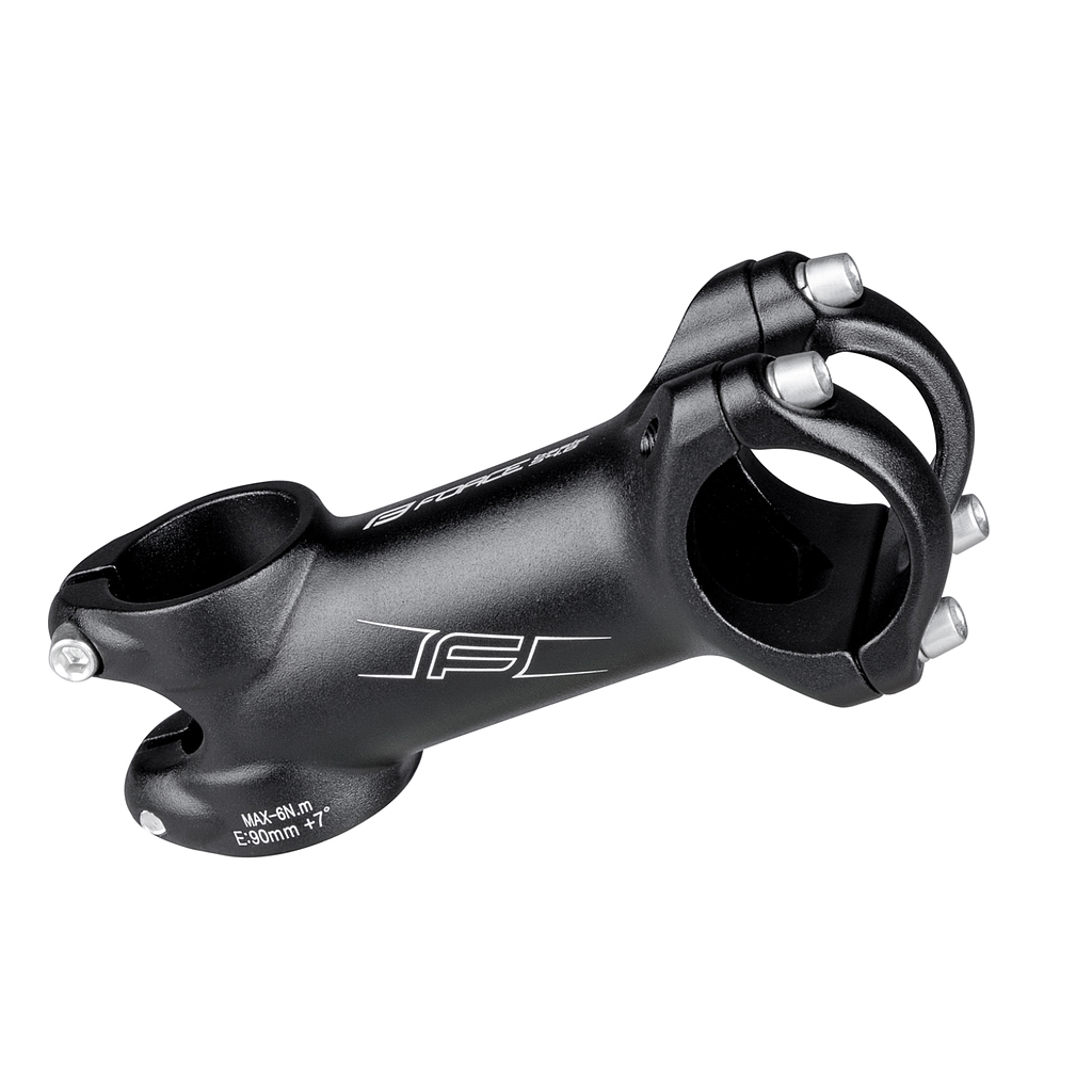 FORCE BASIC STEM 31.8/100mm BLACK