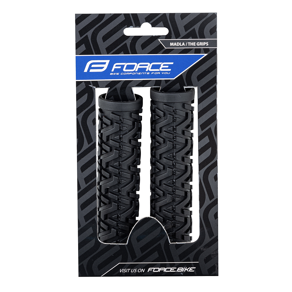 **FORCE RUBBER GRIP BLACK