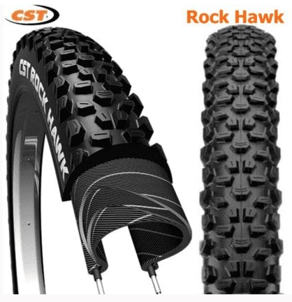 **CST TYRE  27.5 X 2.25 HAWK ROCK E-BIKE TYRE BLACK