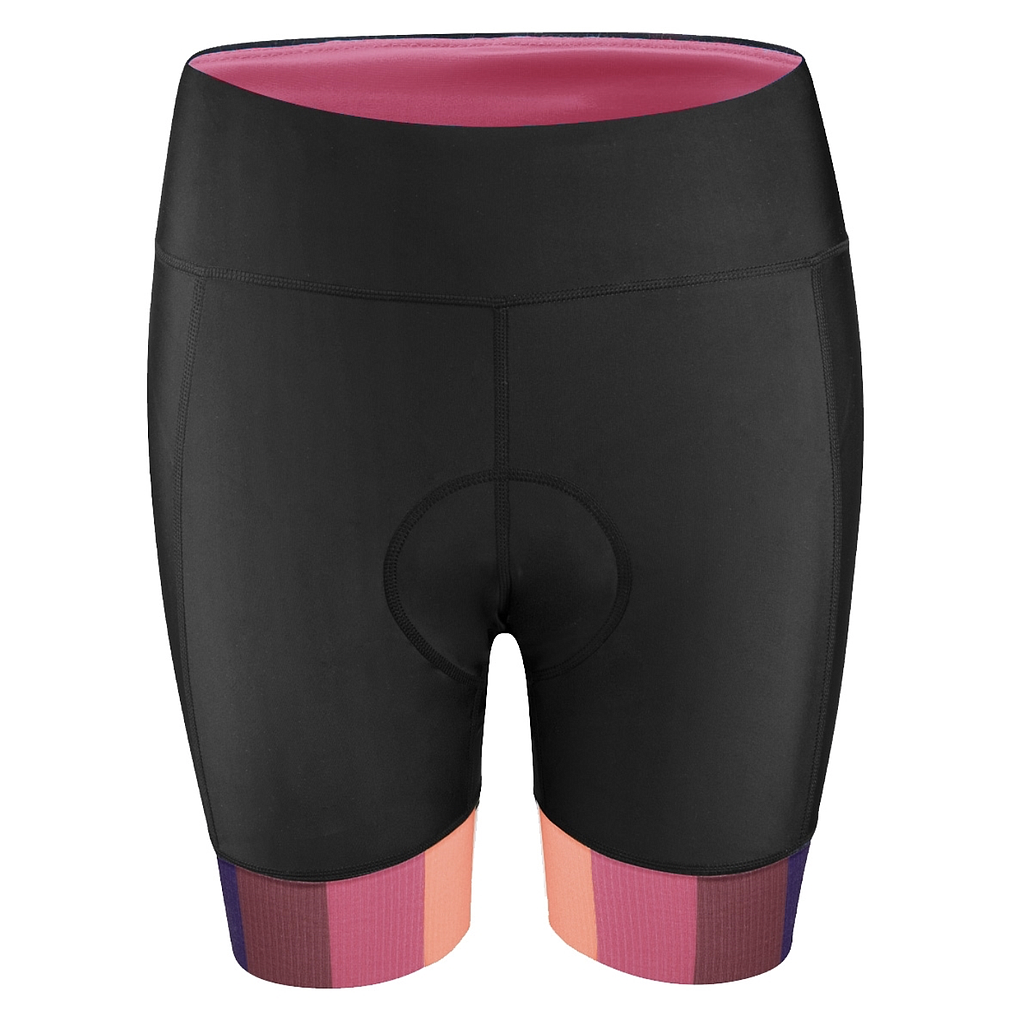 **FORCE VICTORY LADYS WAIST SHORTS WITH PAD M BLACK -PINK