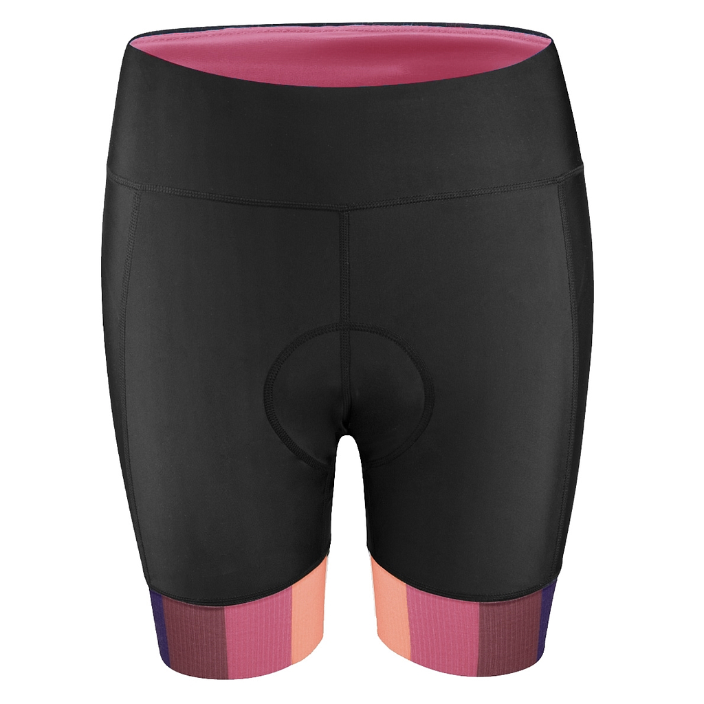 **FORCE VICTORY LADYS WAIST SHORTS WITH PAD XL BLACK -PINK