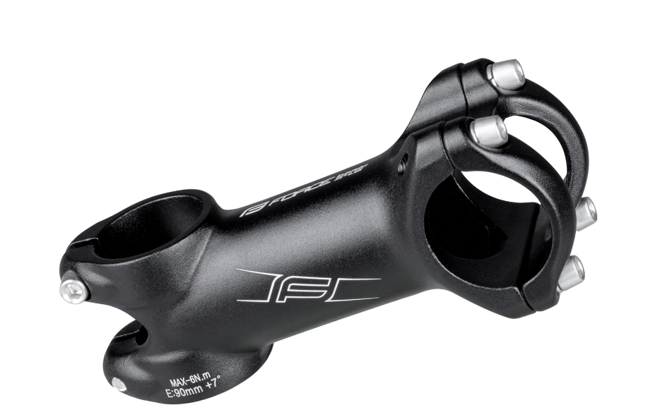 FORCE BASIC STEM 31.8/ 90 mm BLACK