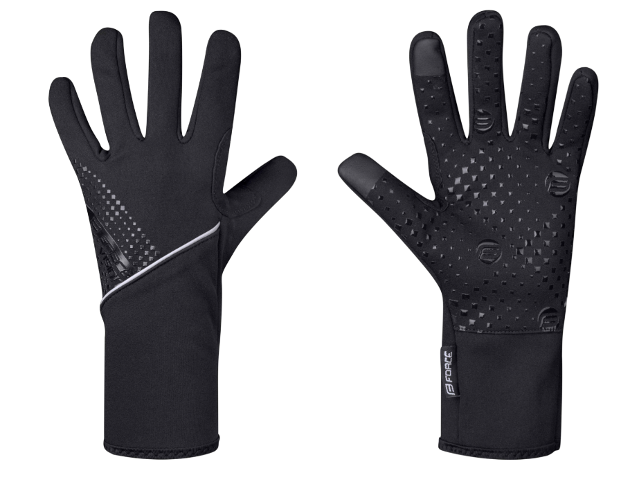 **FORCE VISION GLOVES BLACK S