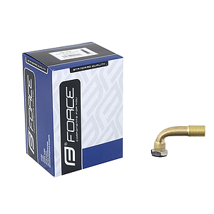 **FORCE SCHRADER (AUTO/CAR) VALVE 90 DEGREE TUBE 10 x 2