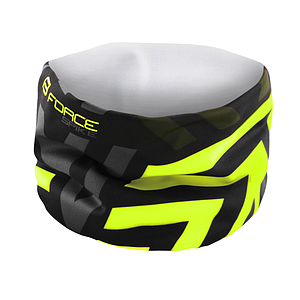 **FORCE SPIKE SCARF SPRING/FALL BLACK-FLUO
