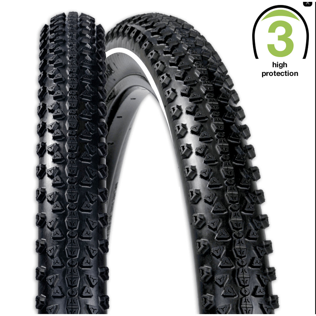 REXWAY CONNECTOR TYRE 29 X 2.10  3.5 mm PUNCTURE PROTECTION REFLECTIVE LINE BLACK