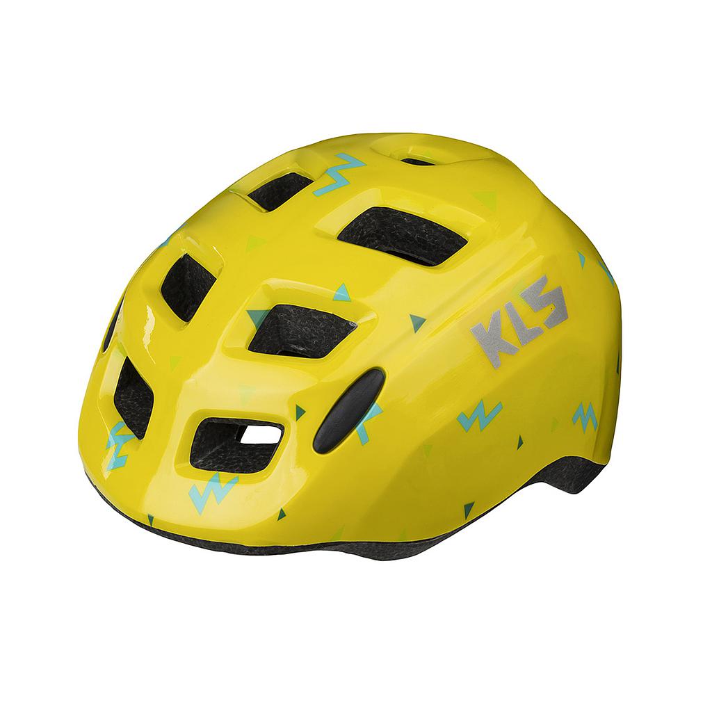 KLS BY KELLYS ZIGZAG JUNIOR HELMET YELLOW SMALL Y XS (45-49)