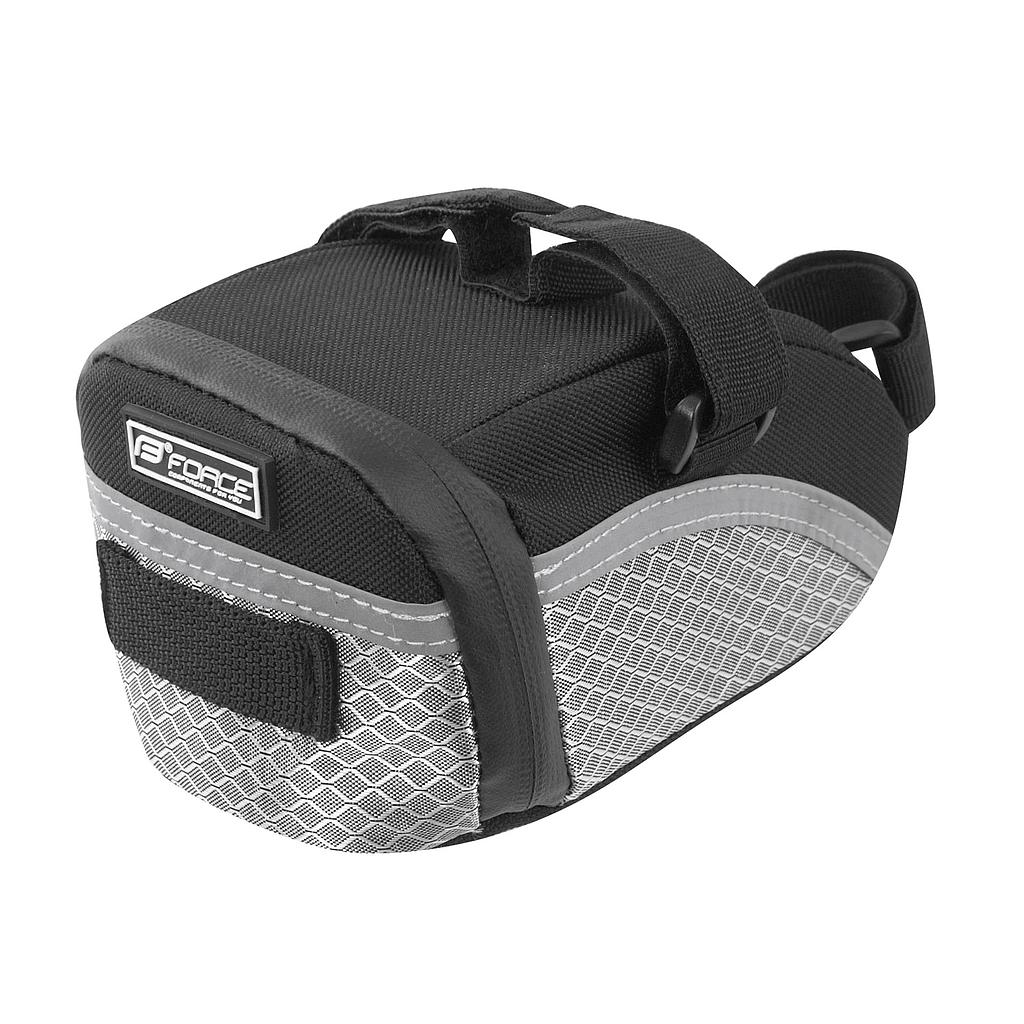 SEAT BAG FORCE RIDE VELCRO, GREY M