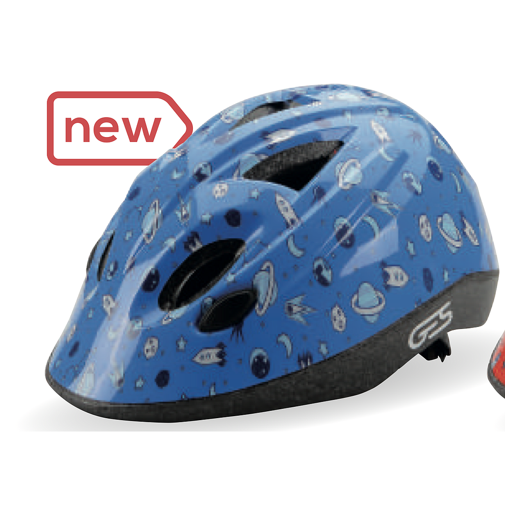 **GES DOKKY JUNIOR HELMET SPACE BLUE  (47-53)