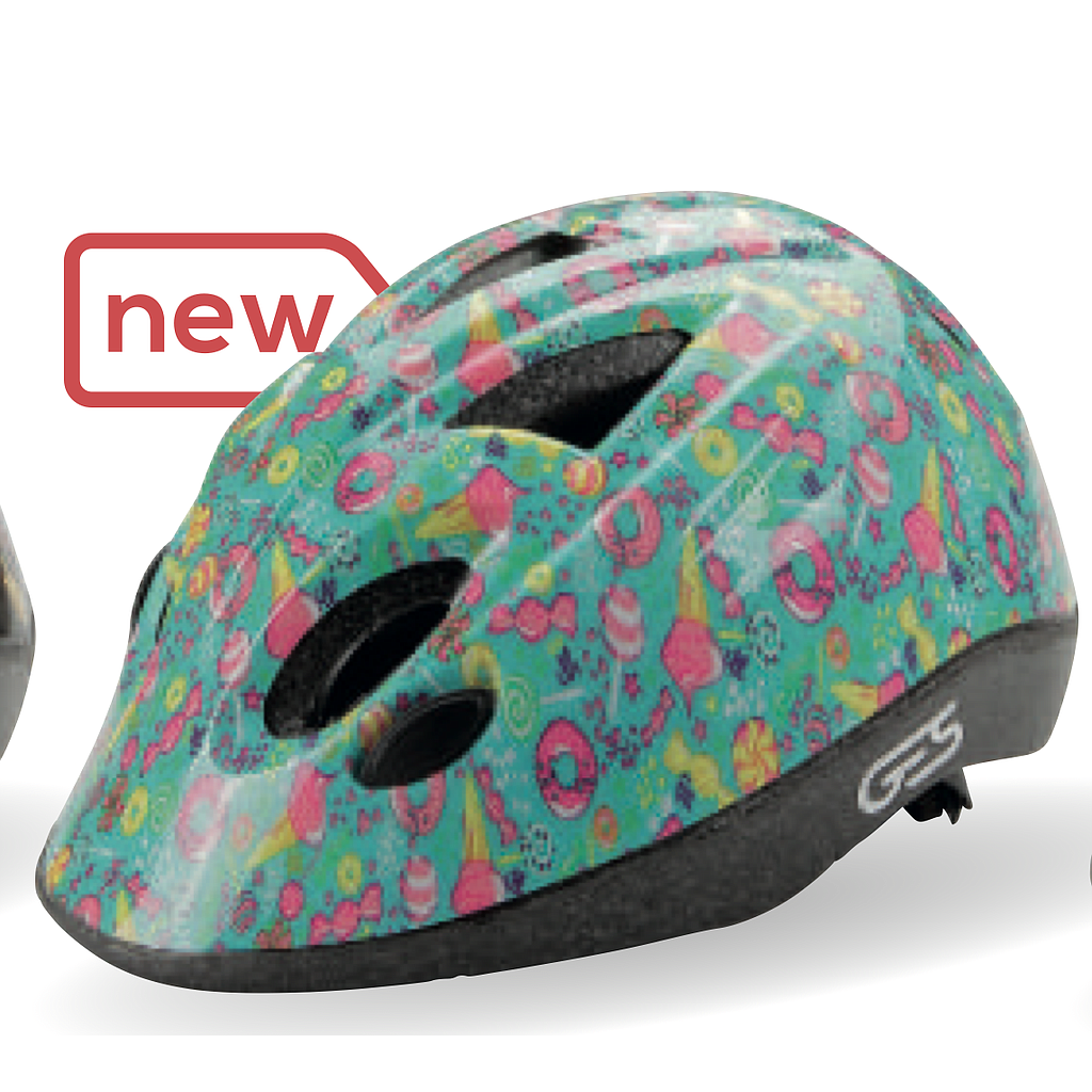 **GES DOKKY JUNIOR HELMET CANDY MINT  (47-53)