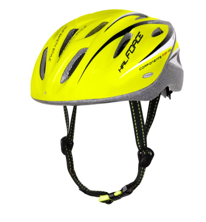 **FORCE HAL HELMET FLUO-BLACK S/M