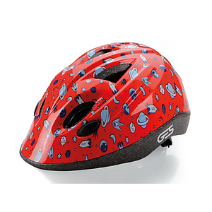 **GES DOKKY JUNIOR HELMET SPACE RED  (47-53)