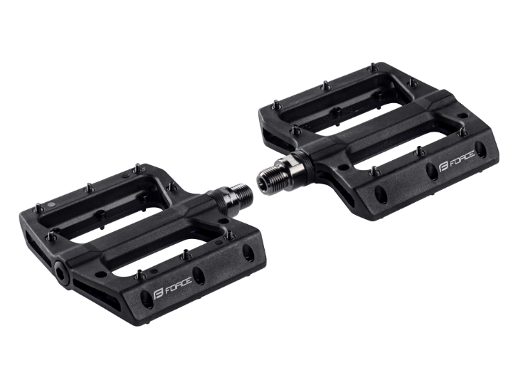 **FORCE BLIZZ NYLON PEDALS SEALED BEARINGS , BLACK