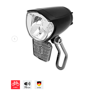 LYNX FRONT LIGHT E-BIKE 6-48V  MAX 70 LUX
