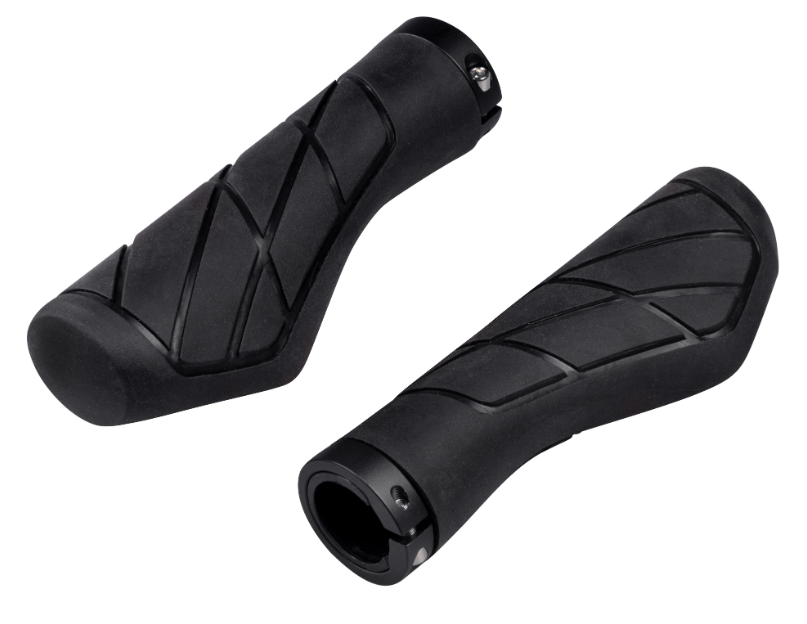 FORCE BAR LOCK ON  HANDLEBAR GRIPS, BLACK