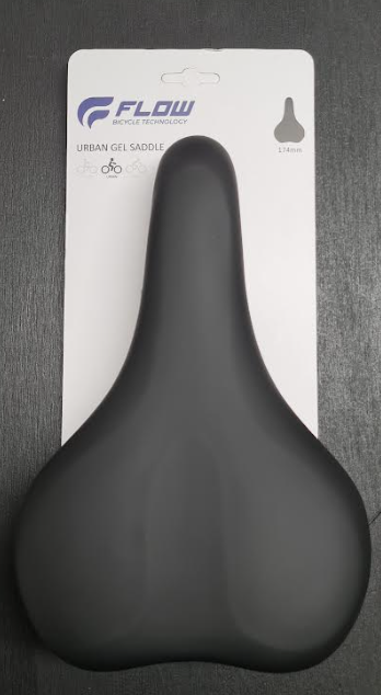 FLOW URBAN GEL SADDLE BLACK
