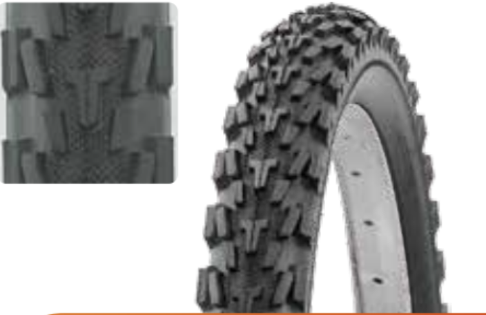 **WANDA KING TYRE  26 x 1.95 BLACK P1132