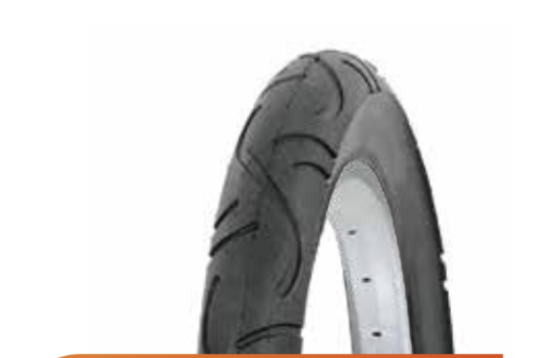 **WANDA KING TYRE 121/2 X 21/4 BLACK P1029