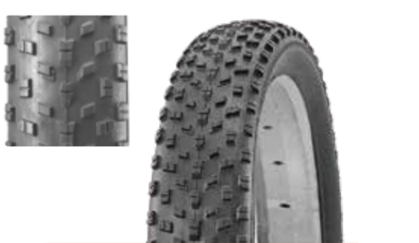 **COMPASS TYRE 20 x 4 P1272 BLACK