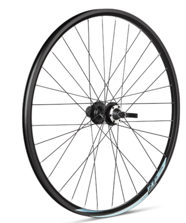 **27.5 FRONT DISC  WHEEL QR BLACK