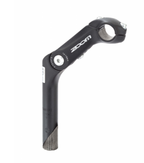 ZOOM ADJUSTABLE STEM   25.4/ 90mm 25.4 BLACK