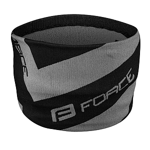 FORCE ARROW WINTER SCARF, BLACK-GREY,UNI